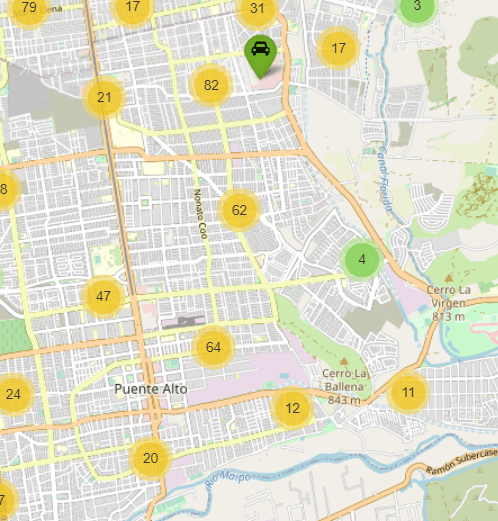 Geolocalización de Clientes Campaña Seguridad